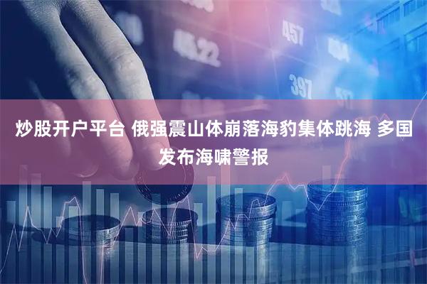炒股开户平台 俄强震山体崩落海豹集体跳海 多国发布海啸警报